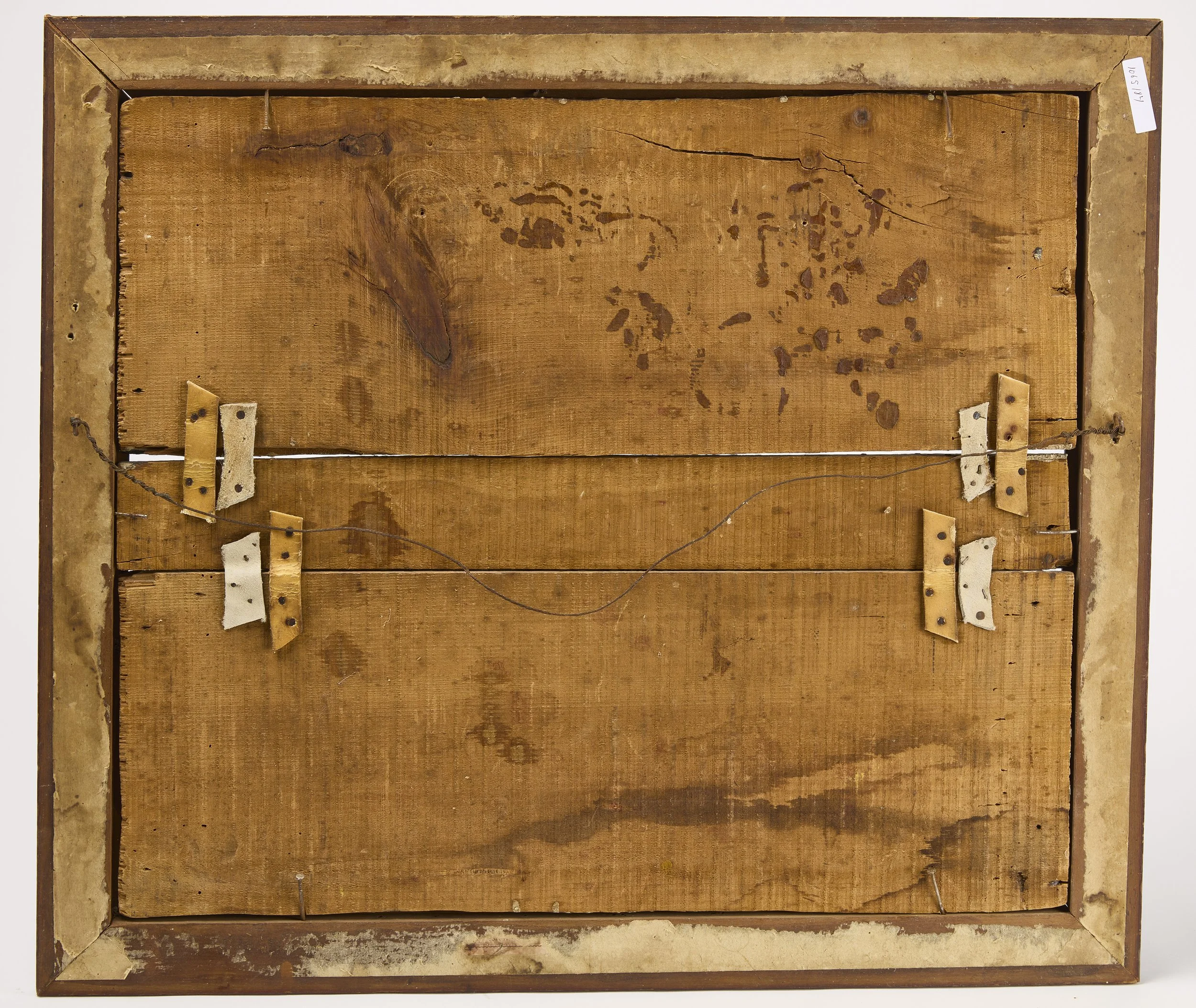 Bold and Unusual Folk Art Hand Painted Trade Sign — Andrew